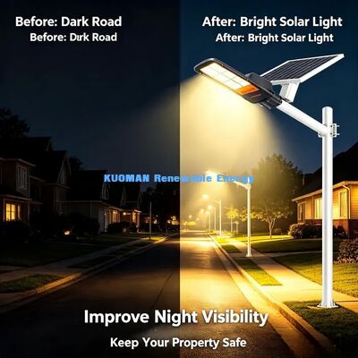 300W 400W 500W Yüksek Yol Topluluğu için İsteğe Bağlı Güneş Ayrı Sokak Işığı