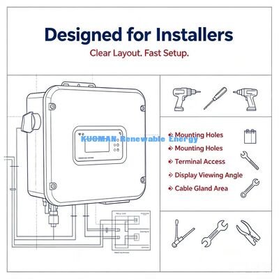 S1000TL-S6000TL Grid Tie Solar Inverter WiFi Monitor MPPT Solar Power Inverter