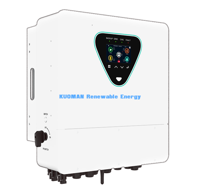 % 98 Yüksek verimlilik 6KW Hibrit Güneş Inverteri 50-450VDC PV Giriş IP65
