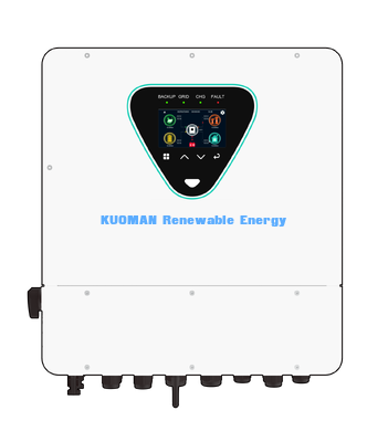 6KW Hybrid PV Inverter 2 Independent AC Input & Output Solar Power System