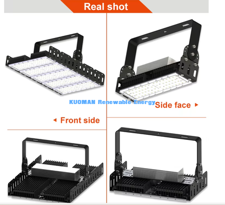 Yüksek verimlilik 120lm / W 200W Güneş LED Sel Işığı 24000Lumen Bahçe Spor Alanı Sel Işığı