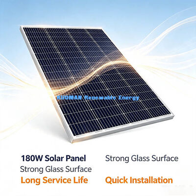 Şebeke dışı 200-210 Watt Monocrystalline Güneş Paneli, 700V Max Sistem Voltajı Güvenli Ev Güneş Enerjisi Paneli