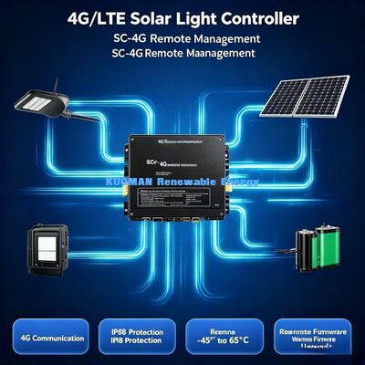 Akıllı Sokak Lambası. Otomatik Hafifleştirme, Enerji tasarrufu, IoT Hazır Dış Açık Kamu Işığı.
