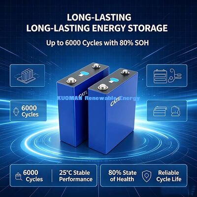 3.2V 100Ah CATL Prizmatik LiFePO4 Pil Hücresi, Ücretsiz Bağlantı Baraları, 12V 24V 48V Pil Paketi Yapımı İçin Lityum Hücre