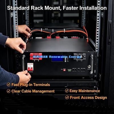 OEM ODM Desteklenen Rack-Mount LiFePO4 Pil Markalama Konumu İşlevleri Özellik